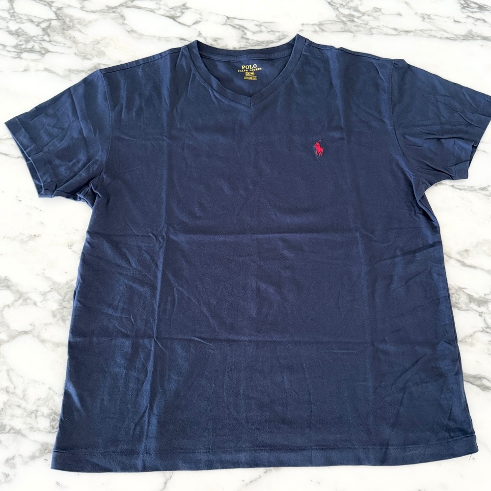 Polo Ralph Lauren Mens Medium Blue Short sleeve Cotton T-shirt